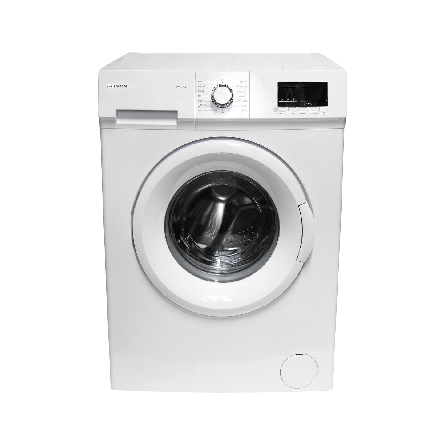 Statesman Washing Machine 7kg 1400rpm White FWM0714E