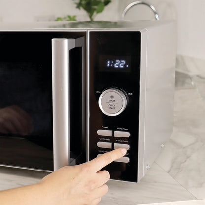 Statesman 30L 900W Digi Combi Microwave Silver SKMC0930SS