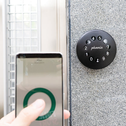 Phoenix Palm Smart Key Safe with Electronic Lock Black KS0211E