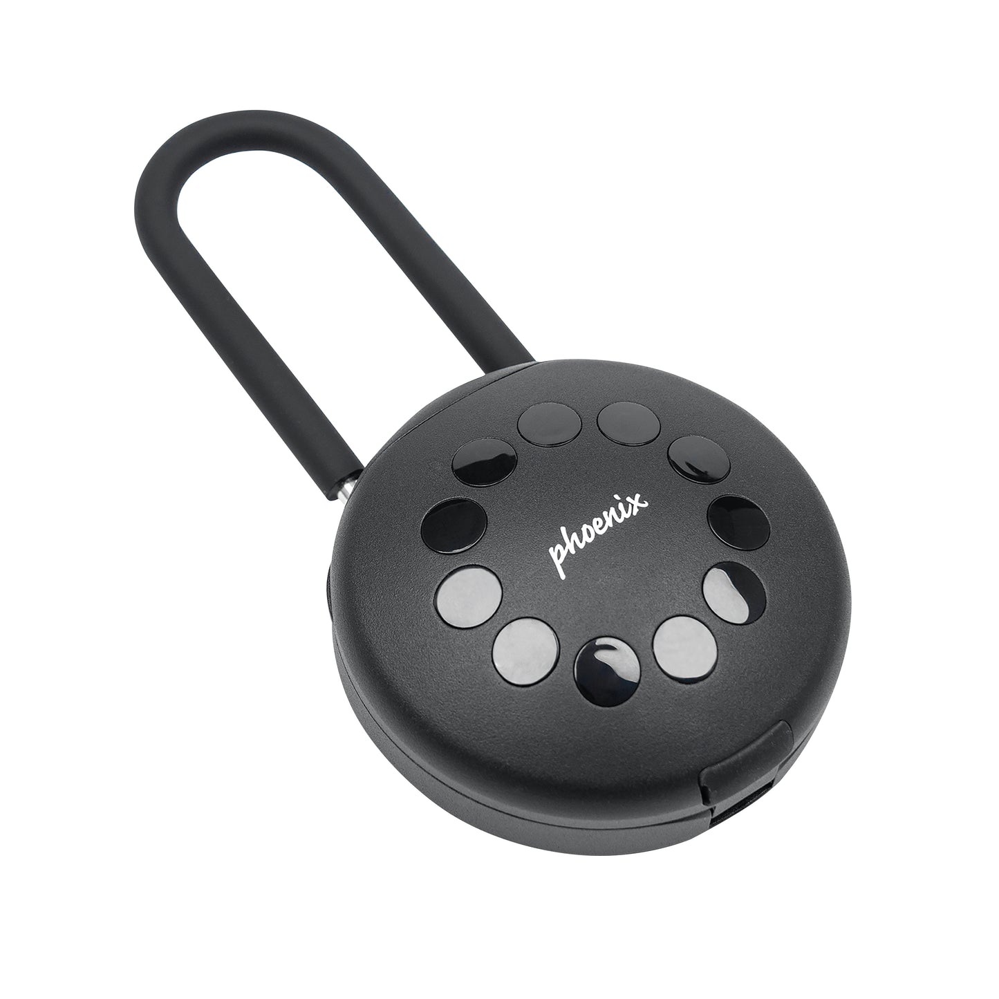 Phoenix Palm Smart Key Safe with Electronic Lock and Padlock Shackle Black KS0213ES
