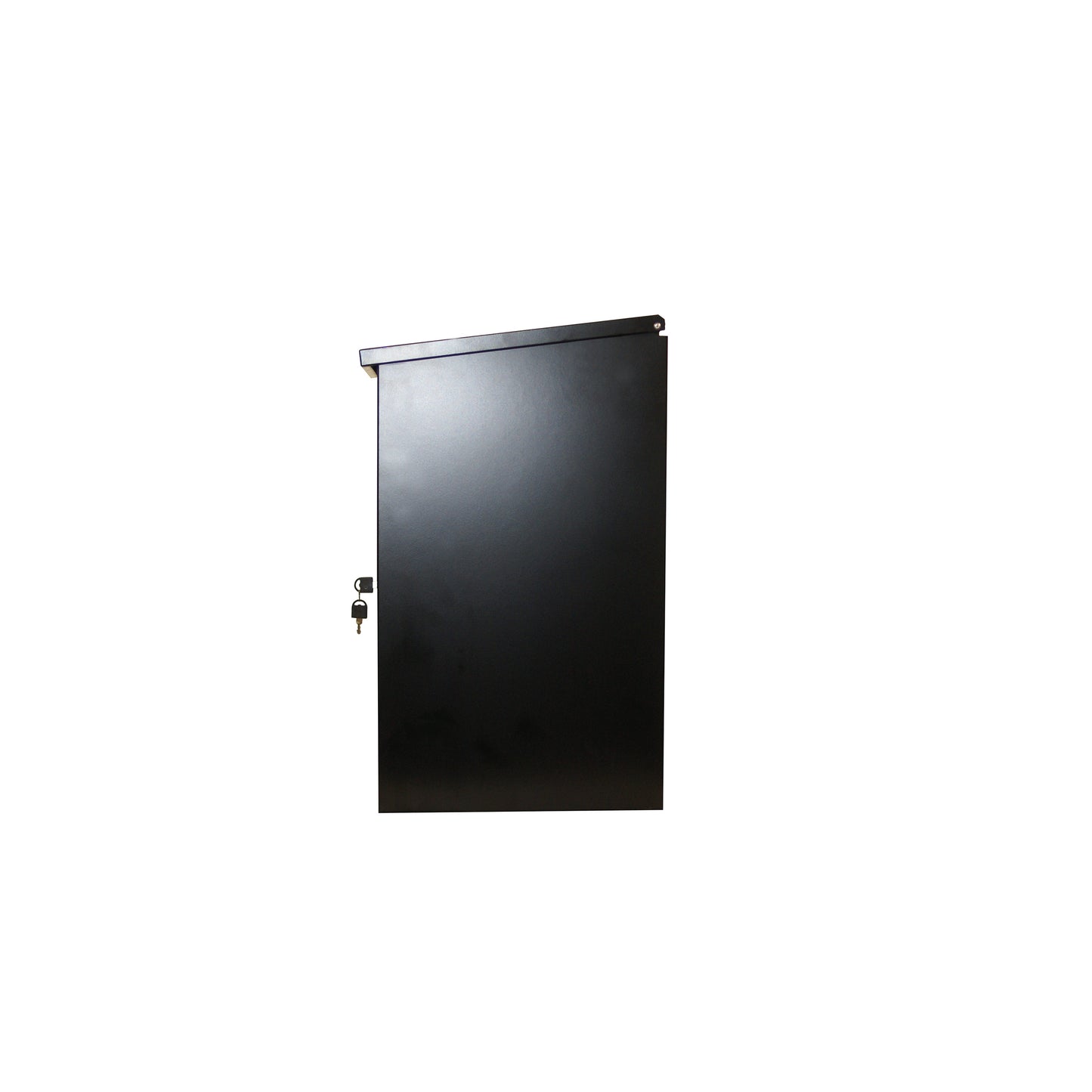 Phoenix Top Loading Parcel Box with Key Lock Black PB0581BK