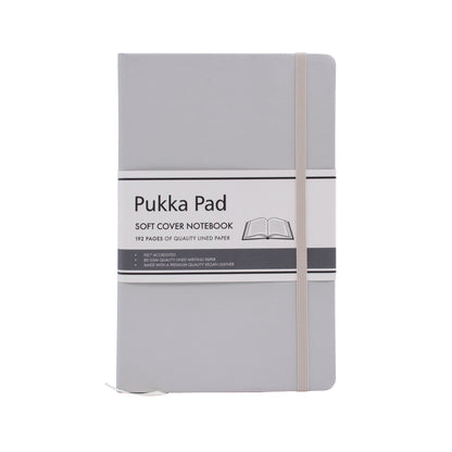 Pukka Pad Signature Soft Cover Notebook A5 215x135mm 192 Pages Oatmeal 749-SIG