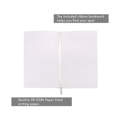 Pukka Pad Signature Soft Cover Notebook A5 215x135mm 192 Pages Oatmeal 749-SIG