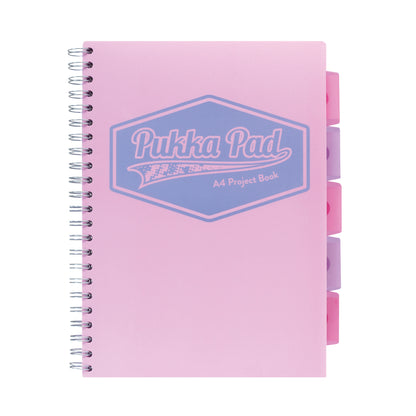 Pukka Pad Pastel Project Book A4 (Pack of 3) 8630-PST