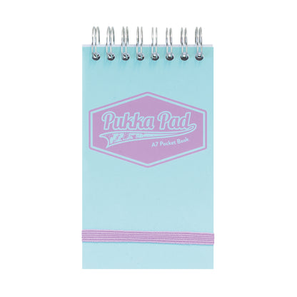 Pukka Pad Pastel Pocket Book A7 (Pack of 6) 8903-PST