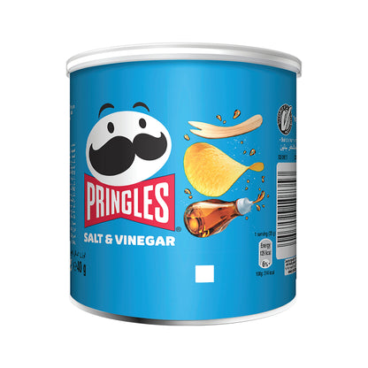 Pringles Salt and Vinegar Crisps 40g (Pack of 12) 7000273000