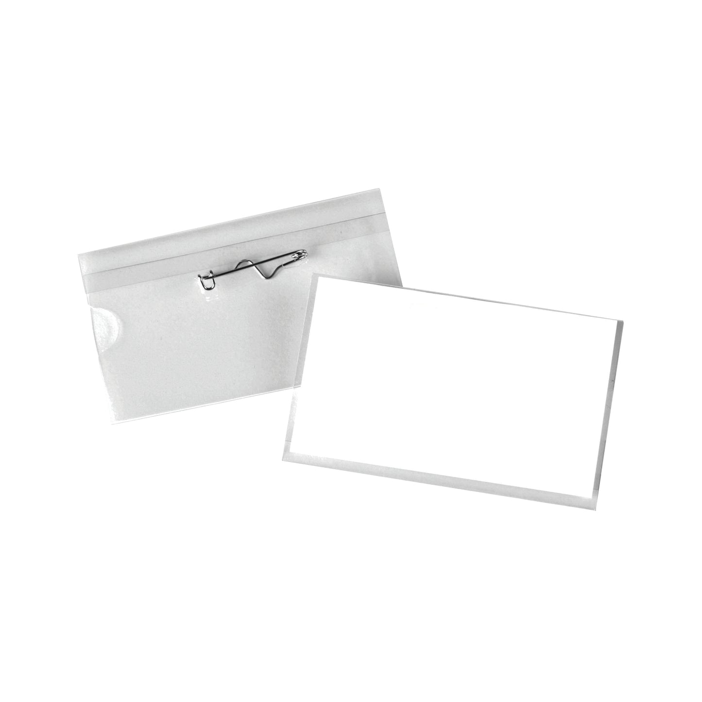 Announce Pin Name Badge 40x75mm (Pack of 100) PV00929