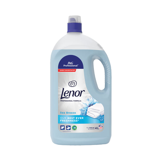 Lenor Linen Care Fabric Softener Sea Breeze 4 Litre 5413149190955