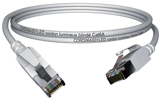 CABLE 3M GREY RJ45 CAT 6A