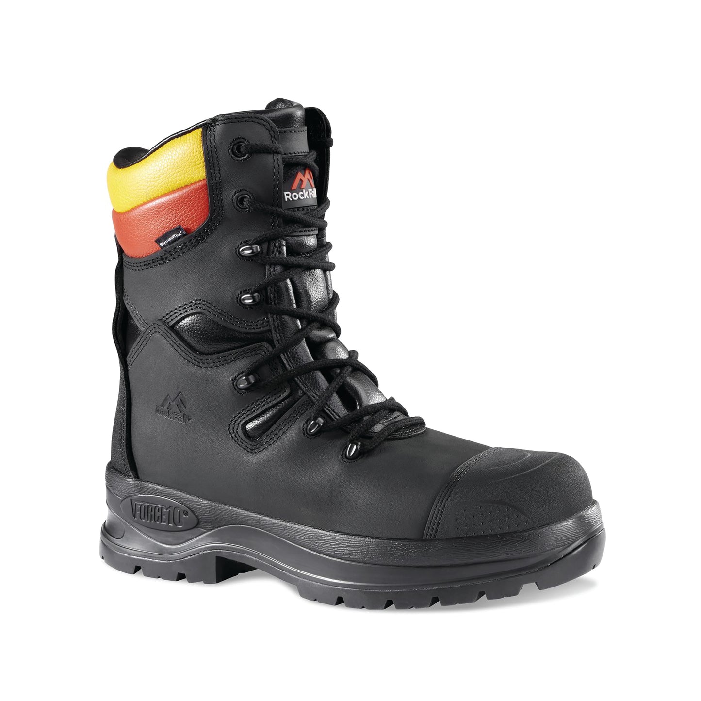 Rock Fall Arc Electrical Hazard Linesworker Safety Boots Black 12