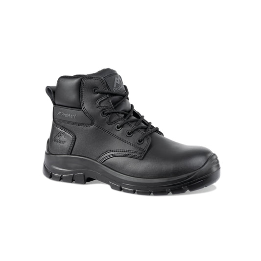 Rock Fall ProMan Georgia Waterproof Lightweight Safety Boot Black 15
