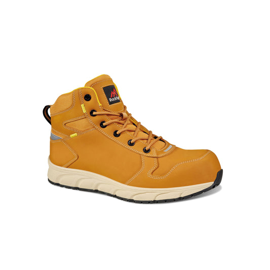 Rock Fall Sandstone Lightweight Safety Boot Honey 10