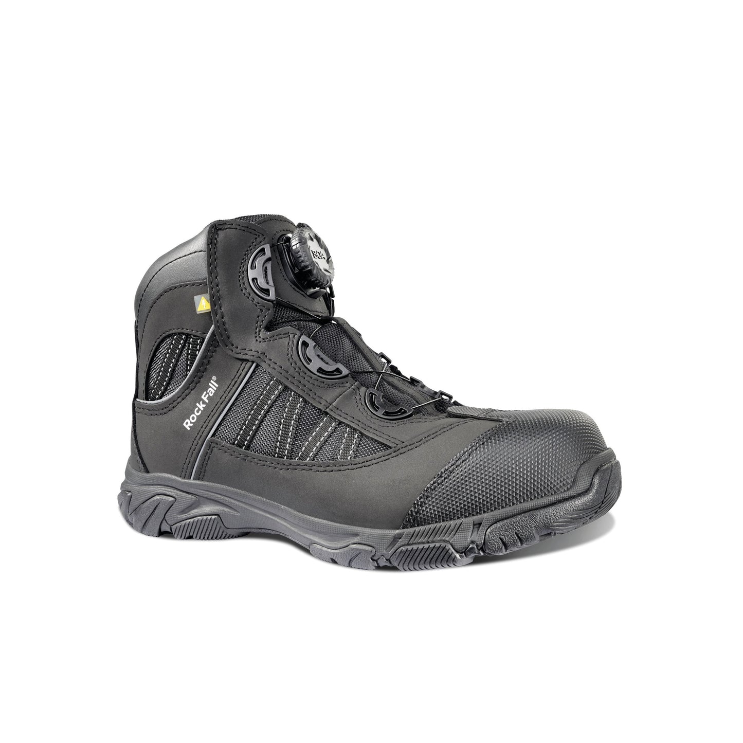 Rock Fall Ohm Electrical Hazard Boa Safety Boot Black 07