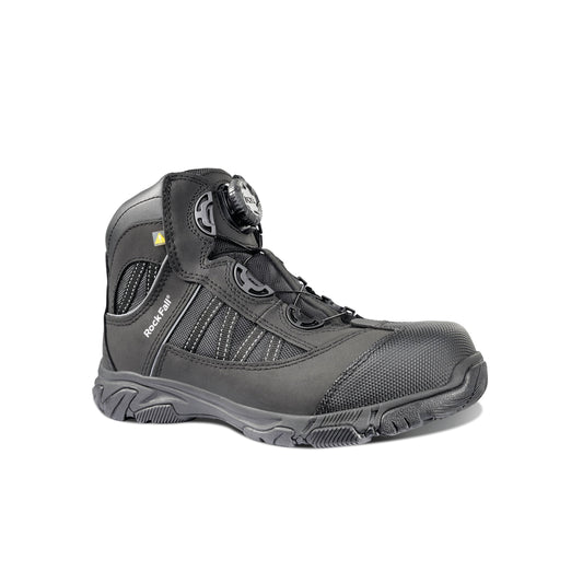 Rock Fall Ohm Electrical Hazard Boa Safety Boot Black 07