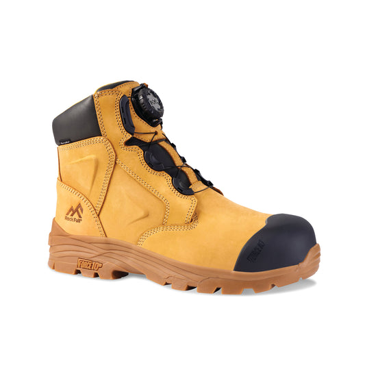 Rock Fall RF610 Honeystone Waterproof Boa Safety Boot Honey 06