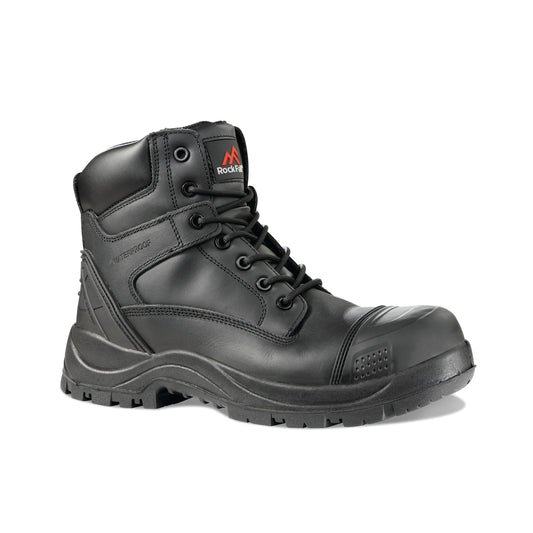 Rock Fall RF460 Slate Waterproof Safety Boot Black 12
