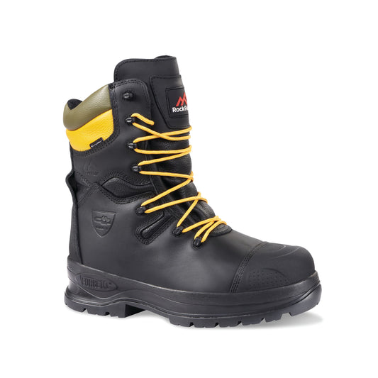 Rock Fall RF328 Chatsworth Electrical Hazard Chainsaw Waterproof Safety Boot Black 10