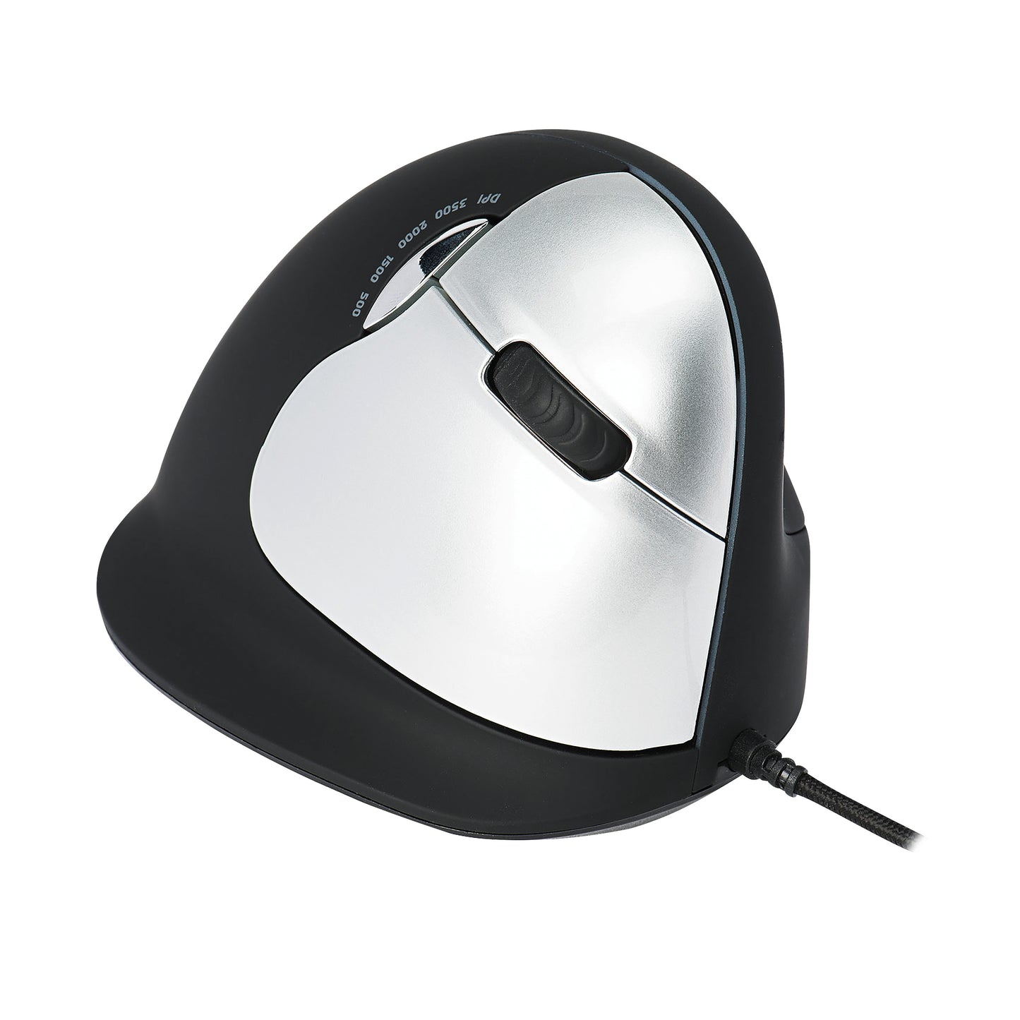 R-GO HE Ergonomic Vertical Wired Mouse Large Right Hand RGOHELA