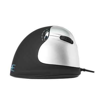 R-GO HE Ergonomic Vertical Wired Mouse Large Right Hand RGOHELA