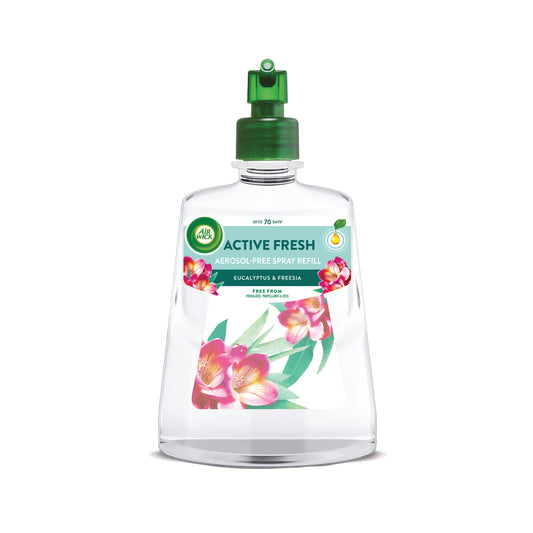 Air Wick Active Fresh Aerosol-Free Spray Refill Eucalyptus and Freesia 228ml 3247398