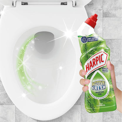 Harpic Active Fresh Toilet Cleaner Gel Pine 750ml Pack of 12 3084603