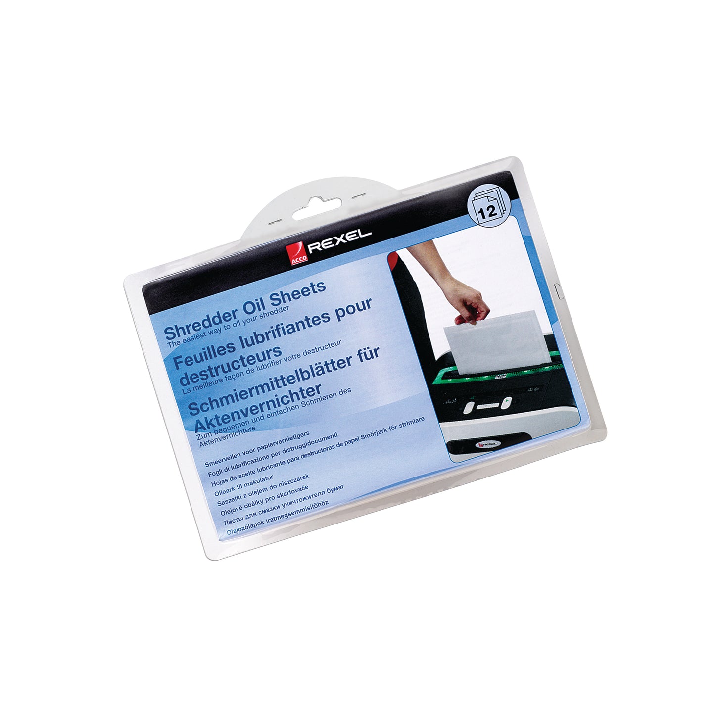 Rexel Shredder Oil Sheets (pack of 12)