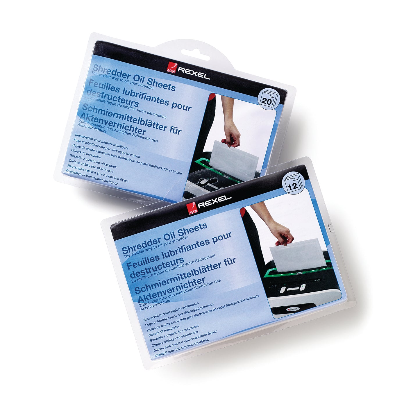 Rexel Shredder Oil Sheets (pack of 12)