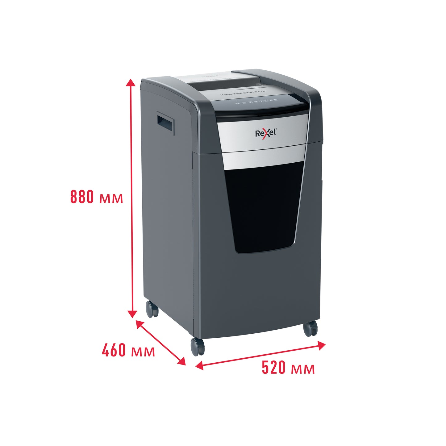 Rexel Momentum Extra XP422+ Jam Free Cross Cut Paper Shredder P4