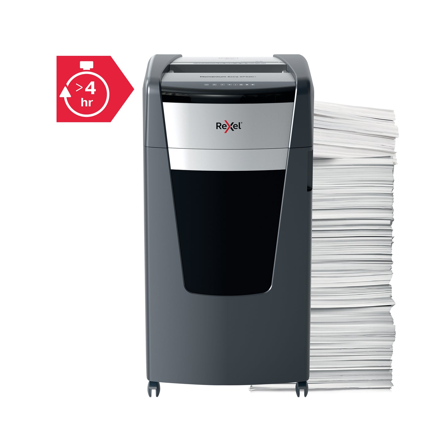 Rexel Momentum Extra XP520+ Jam Free Micro Cut Paper Shredder P5