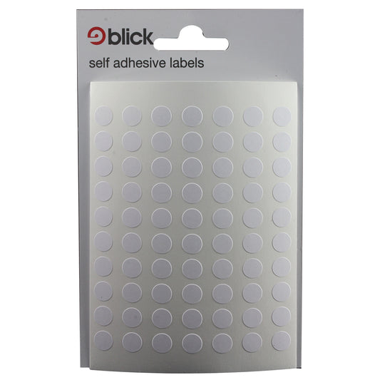 Blick White 8mm Round Label Bag (Pack of 9800) RS000853