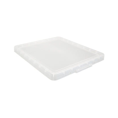 Really Useful 64L Plastic Storage Box W710xD440xH310mm Clear 64C