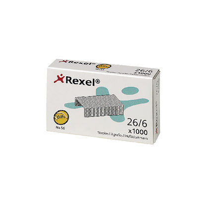 Rexel No. 56 (26/6) Staples (1000)