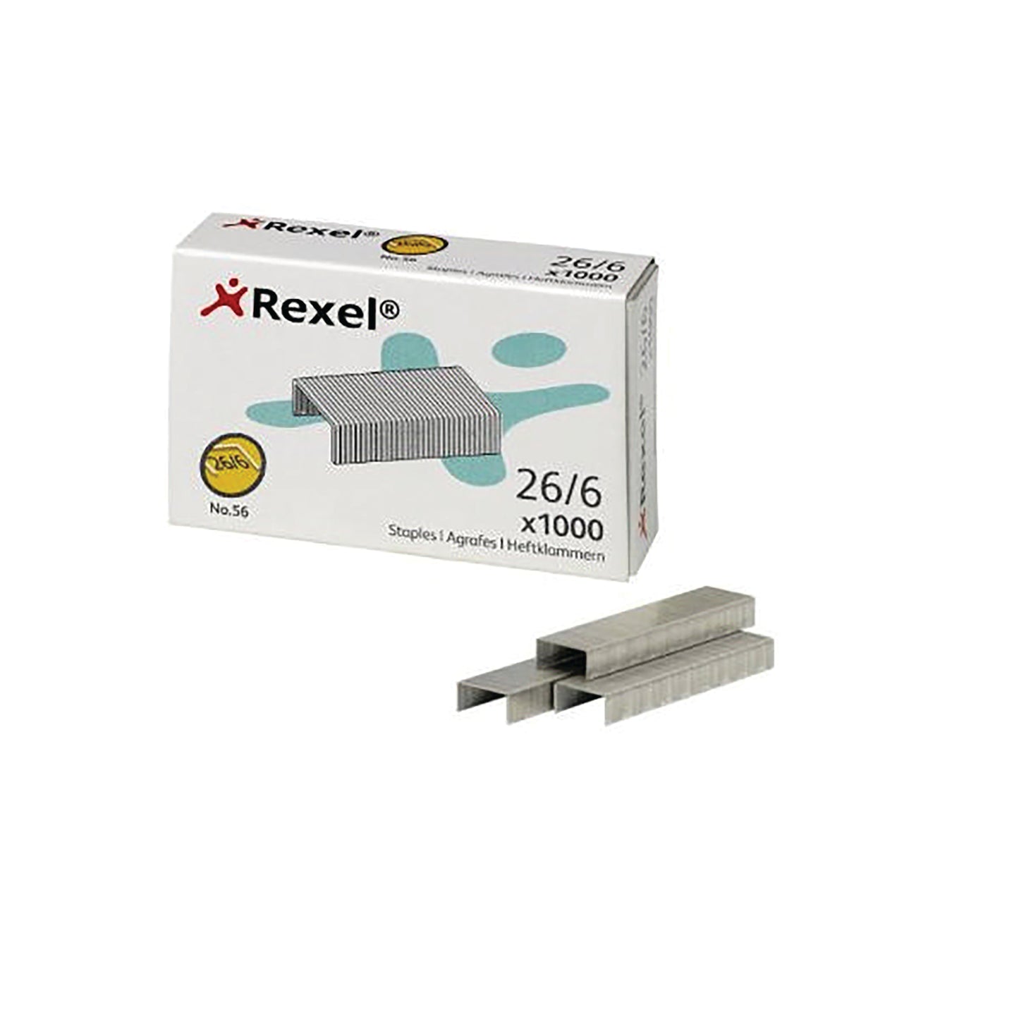 Rexel No. 56 (26/6) Staples (1000)