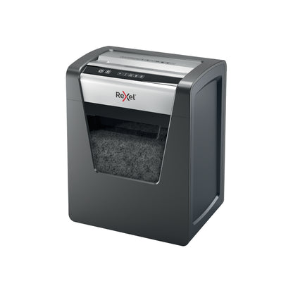 Rexel M510 paper shredder Micro-cut shredding 60 dB 22.3 cm Black, Silver