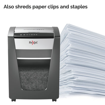 Rexel X420 paper shredder Cross shredding 60 dB 23 cm Black, Silver