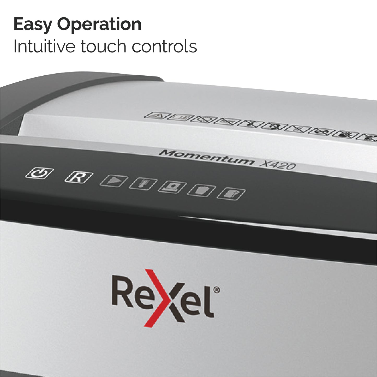 Rexel X420 paper shredder Cross shredding 60 dB 23 cm Black, Silver