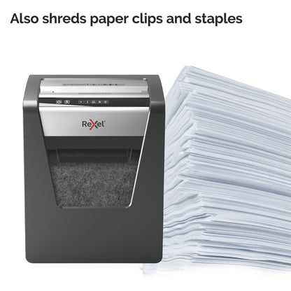 Rexel Momentum X415 Cross-Cut P-4 Shredder Black 2104576