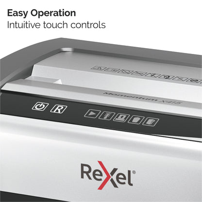 Rexel Momentum X415 Cross-Cut P-4 Shredder Black 2104576