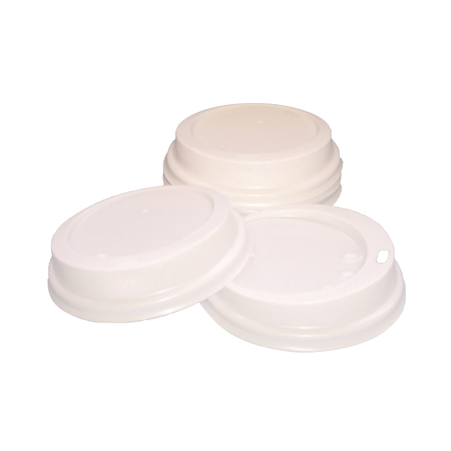 White 25cl Paper Cup Sip Lids (Pack of 100) MXPWL80