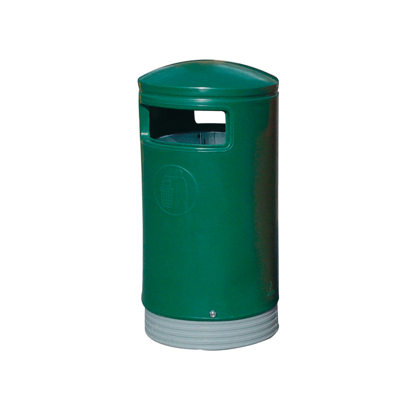 Outdoor Hooded Top Bin 75 Litre Green 321771