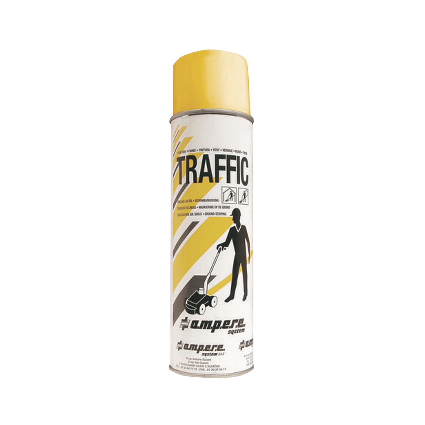 Yellow Traffic Paint (Pack of 12) 373880
