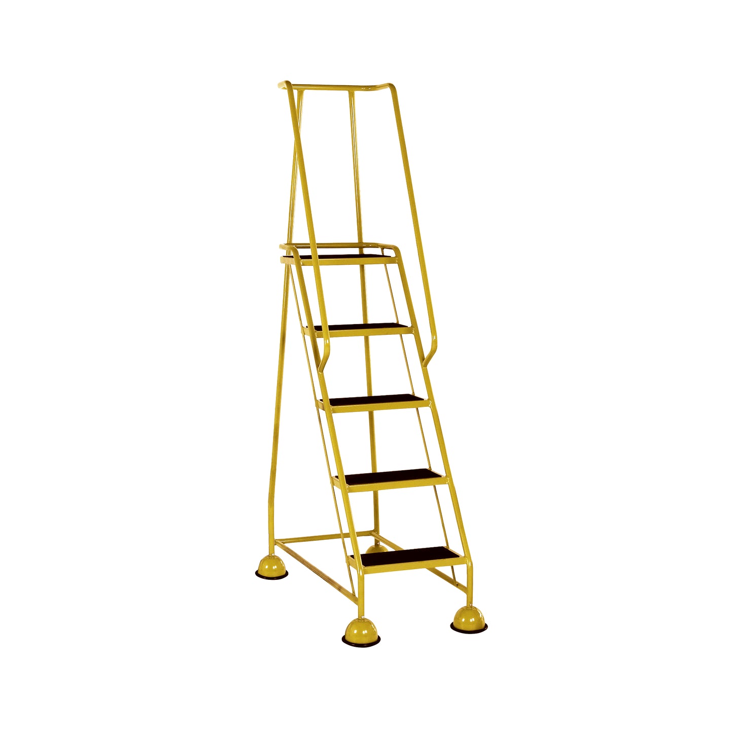Yellow 5 Tread Step Ladder (Load capacity: 125kg) 385145