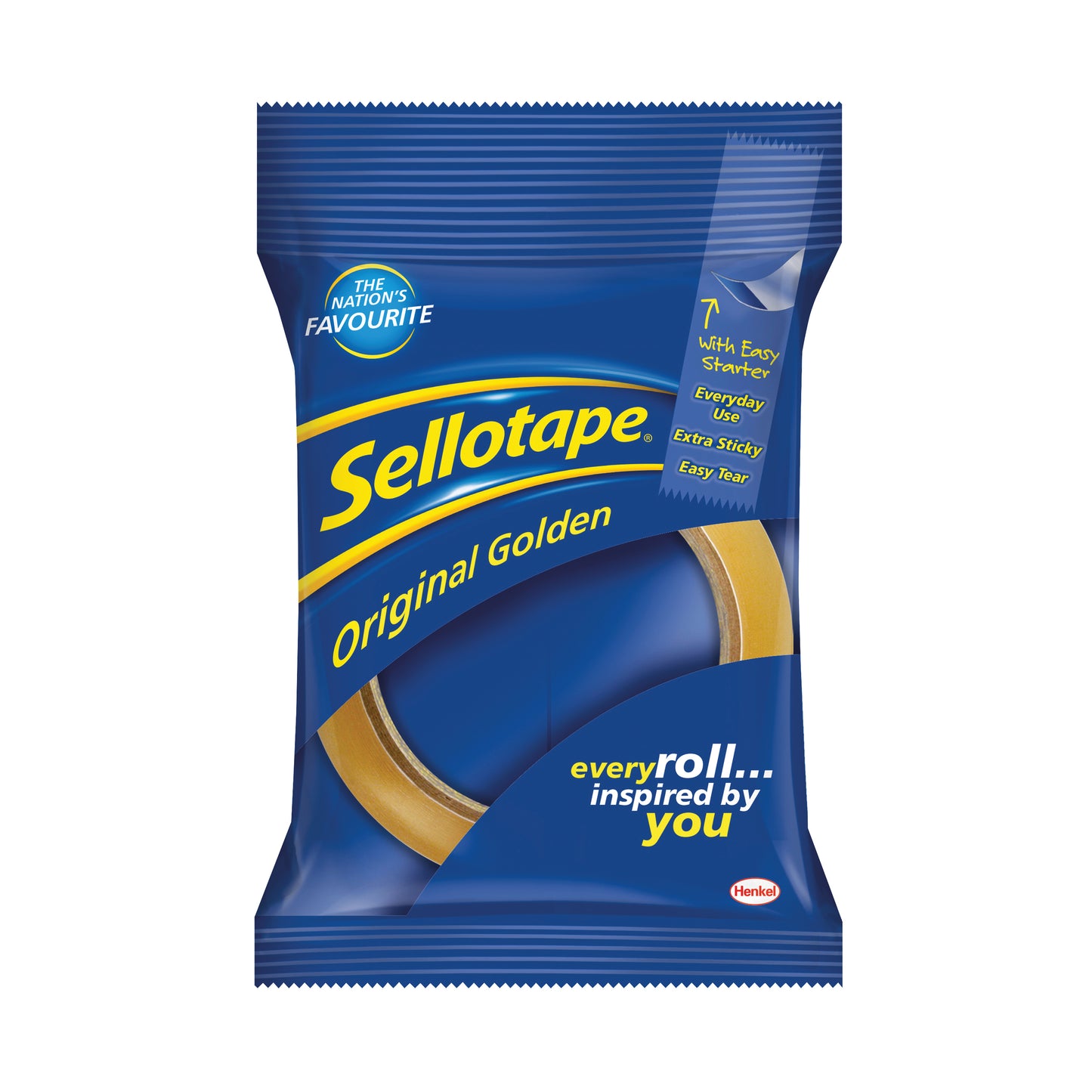 Sellotape Original Golden Tape 18mmx66m (Pack of 16) 1443252