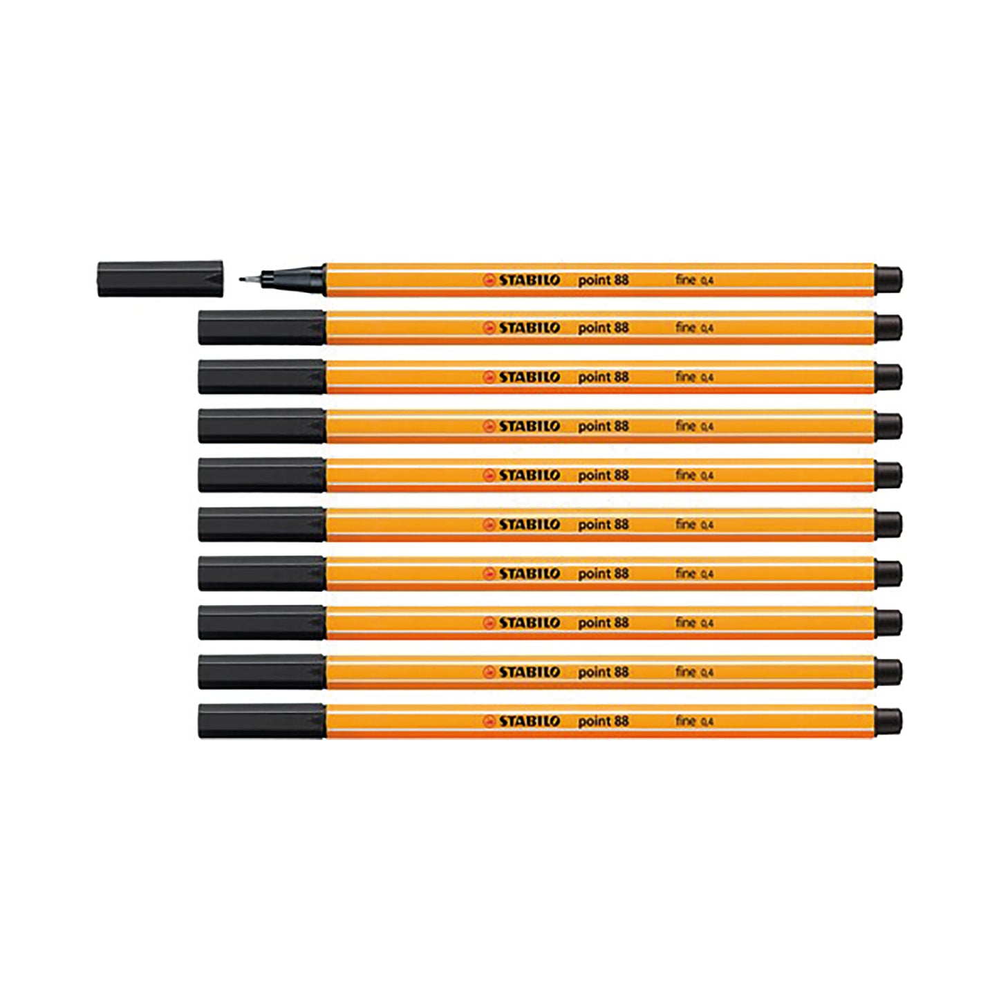 STABILO point 88 fineliner Black 1 pc(s)