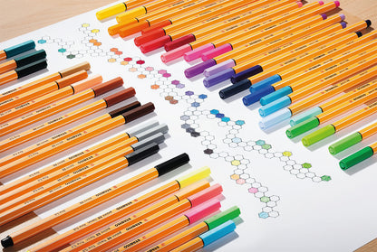 STABILO point 88 fineliner Black 1 pc(s)