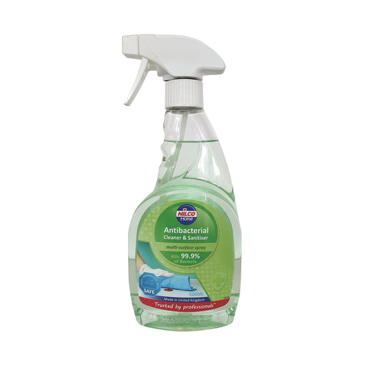 Nilco Antibacterial Cleaner and Sanitiser 500ml NAB500_RI