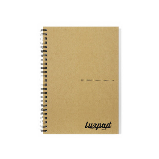 Silvine Luxpad Recycled Hardback Kraft Notebook 160pp A5 THBPINA5KR