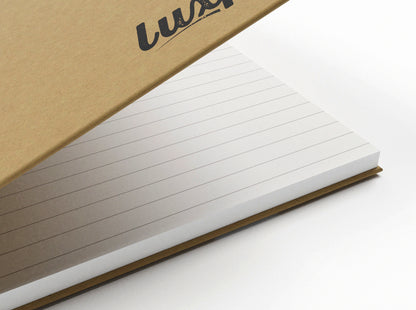 Silvine Luxpad Recycled Hardback Kraft Notebook 160pp A5 THBPINA5KR