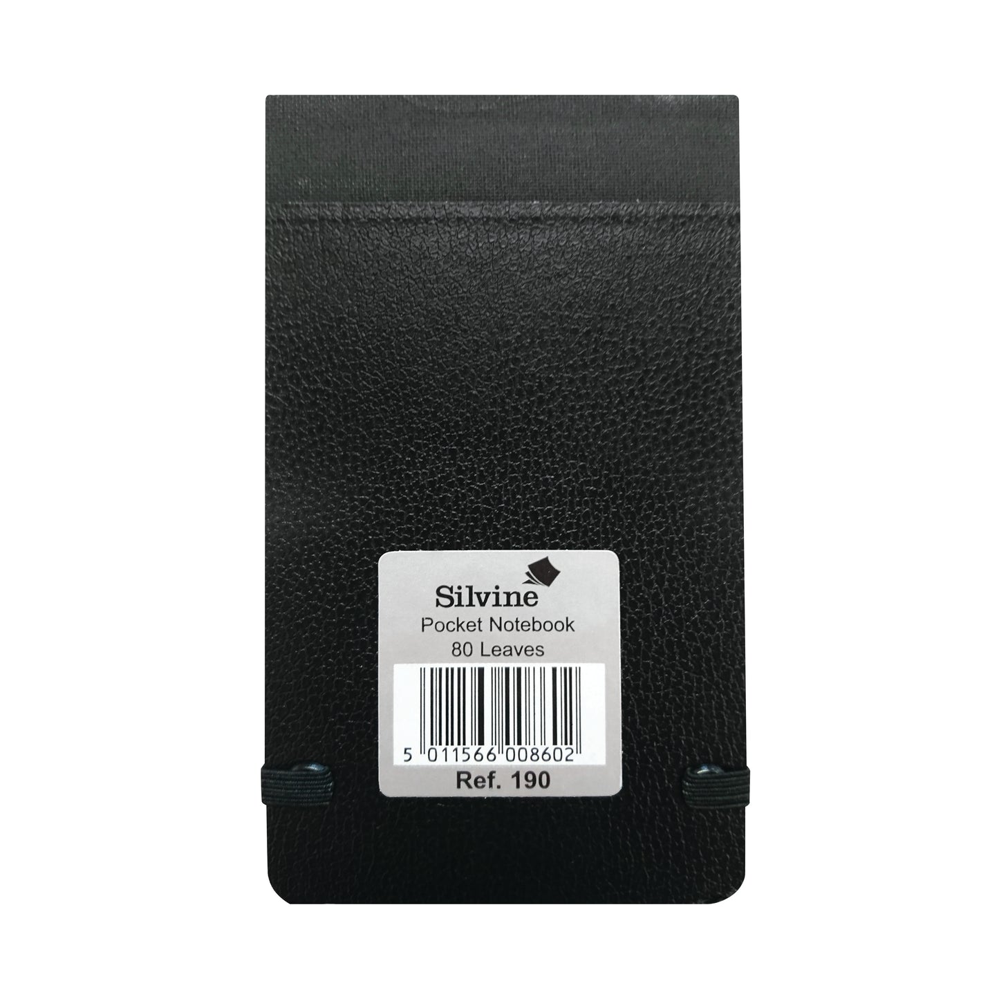 Silvine Elasticated Pocket Notebook 82x127mm (Pack of 12) 190