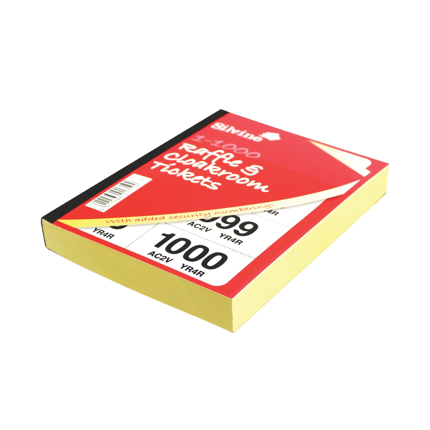 Cloakroom and Raffle Tickets 1-1000 (Pack of 6) CRT1000